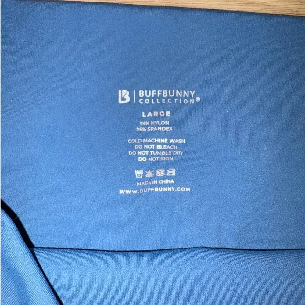 Buffbunny Legacy legging blue womens size Large